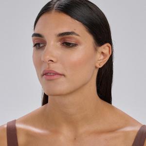 Brosway Minimalistické pozlátené náušnice Essential BNL11 0,4 cm