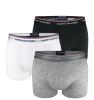 TOMMY HILFIGER - 3PACK premium essentials čierne, sivé a biele boxerky