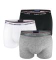 TOMMY HILFIGER - 3PACK premium essentials čierne, sivé a biele boxerky