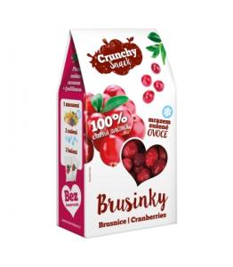 Crunchy Snack, mrazom sušené kanadské Brusnice, 20g