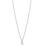 Rosato Strieborný náhrdelník Mesiac so zirkónmi Allegra RZAL029 (retiazka, prívesok)