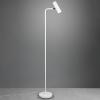Stojacia lampa Marley, biela, výška 151 cm, kov
