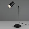 Stolná lampa Marley, čierna, výška 45 cm, kov