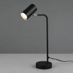 Stolná lampa Marley, čierna, výška 45 cm, kov