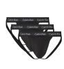 CALVIN KLEIN - jocksy 3PACK cotton stretch black color
