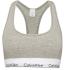 Calvin Klein - Bralette Cotton Stretch sivá
