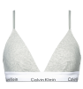 Calvin Klein -  Unlined triangle sivá podprsenka