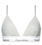 Calvin Klein -  Unlined triangle sivá podprsenka