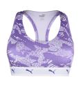 PUMA - Iconic Racerback purple športová podprsenka