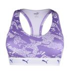 PUMA - Iconic Racerback purple športová podprsenka
