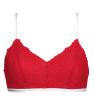 CALVIN KLEIN - CK ONE triangle červená podprsenka