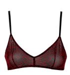 DKNY - Mesh red snake print podprsenka