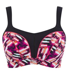 PANACHE - Sport neon lights športová podprsenka s výstužou a kosticami