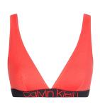 CALVIN KLEIN - punch pink color unlined triangle podprsenka