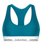 CALVIN KLEIN - braletka Modern cotton petrol color - special limited edition