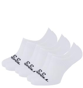 O`NEILL - 3PACK neviditeľné biele ponožky