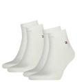 TOMMY HILFIGER - 2PACK TH men biele quarter ponožky