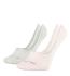 CALVIN KLEIN - 2PACK light pink combo neviditeľné ponožky