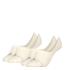 TOMMY HILFIGER - 2PACK textured open stripe biele neviditeľné ponožky