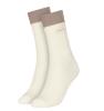 TOMMY HILFIGER - TH logo home light brown ponožky