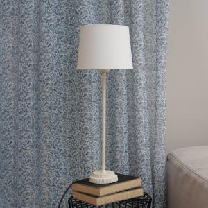 PR Home Stolná lampa Kent, krémová/krémová, tienidlo Sofia