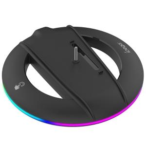 iPega P5S025S Vertikálny stojan s RGB pre PS5 Slim/PS5 Pro black 57983121656