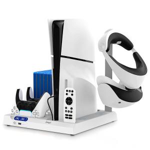 iPega P5S028 PS5/PS5 Slim/PS5 Pro Multi functional Seat Charge PG-P5S028