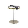 Stolná lampa LED Aerial, mosadz/čierna, oceľ, silikón