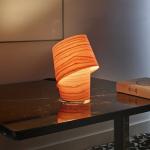 LZF Drobná stolová lampa, ružová, výška 22,5 cm