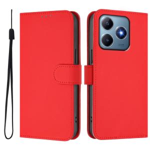 Peňaženkové puzdro Solid červené – Realme C61 / C63