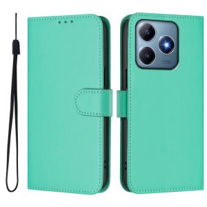 Peňaženkové puzdro Solid bledozelené – Realme C61 / C63