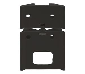 Steinel STEINEL 85131 - Rohový nástenný držiak IS ECO čierna