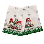 Christmass Gnom kuchynské utierky 2 ks Christmass Gnom kuchynské utierky 2 ks - 40x60 cm