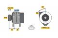 BOSCH Alternátor 0 986 049 490