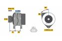 BOSCH Alternátor 0 986 049 490