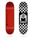 Sk8Mafia doska House Logo Checker Black 8"x32" Sk8Mafia Deck Velikost: 8