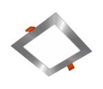 APLED APLED - LED Kúpeľňové podhľad. svietidlo SQUARE LED/12W/230V IP40 17x17 cm chróm