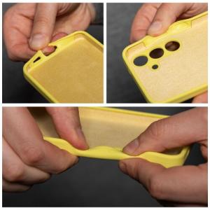 Puzdro Silicone Xiaomi Redmi 14C, silikónové - žlté