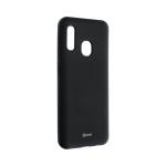 Silikónový kryt Roar Colorful Jelly čierny – Samsung Galaxy A20e