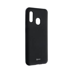 Silikónový kryt Roar Colorful Jelly čierny – Samsung Galaxy A20e