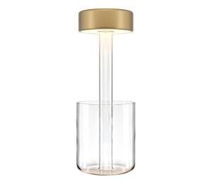 Maytoni Maytoni MOD229TL-L3G3K1 - LED Stmievateľná prenosná stolná lampa 3W/5V zlatá/číra