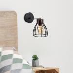 Nástenné svietidlo Kemah N-1238 1-light black/bronze
