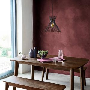 Závesné svietidlo Kirpi 3081 1-light Ø34cm čierna