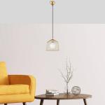 Závesné svietidlo Cat 12060 1-svetlo Ø26cm zlaté lesklé