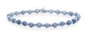 Sparkling Jewels Korálkový náramok s modrým aventurínom SB-GEM37-3MM-MIX