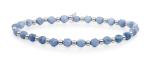 Sparkling Jewels Korálkový náramok s modrým aventurínom SB-GEM37-3MM-MIX
