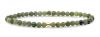Sparkling Jewels Korálkový náramok so zeleným jadeitom SBG-GEM61-ADD-4MM