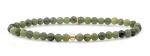 Sparkling Jewels Korálkový náramok so zeleným jadeitom SBG-GEM61-ADD-4MM