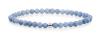 Sparkling Jewels Korálkový náramok s modrým aventurínom SB-GEM37-ADD-4MM