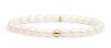 Sparkling Jewels Pôvabný perlový náramok pre ženy SBG-PEARL-ADD-6MM
